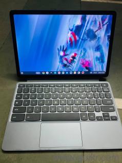 Lenovo Chromebook Duet(8 GB/128 GB EMMC Storage/Chrome OS) 11M889 Chromebook (10.95 inch, Luna Grey, 
