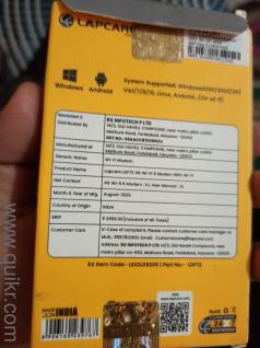 Lapcare 4G LTE wifi dongle