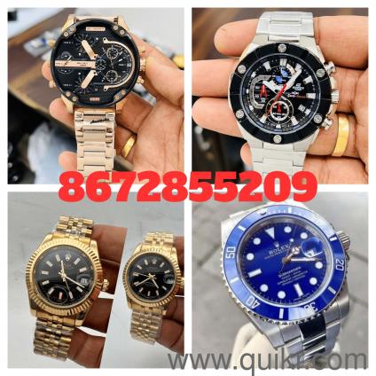  Men Branded Watches For Men,Replica Watches For Men & Women All TYps Laxuary Branded WAtch (C.O.D) Availeble all india ship. 