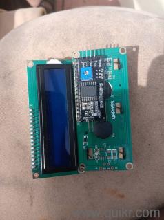 16x2 Character LCD Module equipped with an I2C Serial Adapter Board