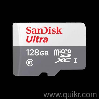SanDisk Ultra 128GB microSDXC UHS-I Memory Card