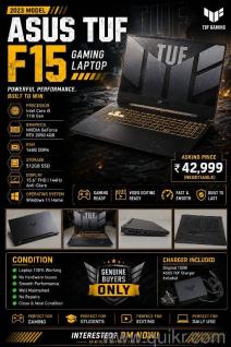 ASUS TUF F15 Gaming Laptop | i5 | RTX 2050 | 16GB RAM | 512GB SSD