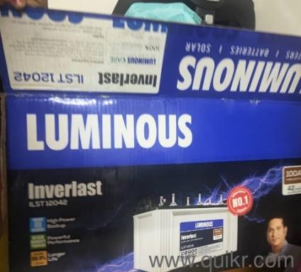 Luminous Neo Eco Volt 1050 Inverter + Luminous 100Ah Battery + Trolley Set