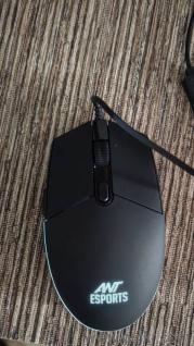 ANT ESPORTS KM1650 OPTICAL GAMING MOUSE 3200 DPI