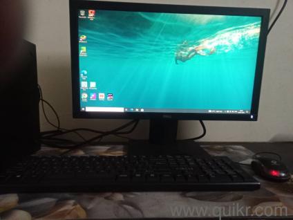 Dell ka monitor CPU HP keyboard mouse cable Wi-Fi connector full set