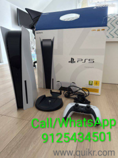 Call/ WhatsApp 91254,34501 Sony ps5 Disc Slim 1tb Ssd 1 controler 1 games Cd With Bill Box & Sony Warranty
