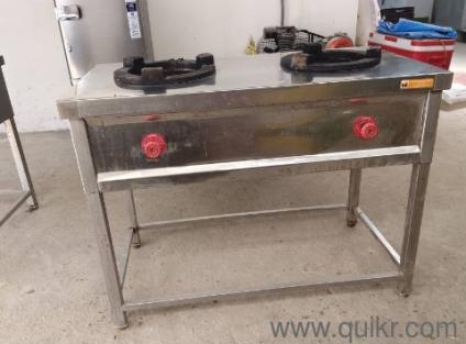 2 Burner Commercial Gas Stove