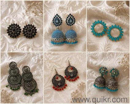 6 Pairs of Trendy Earrings  70 Per Pair