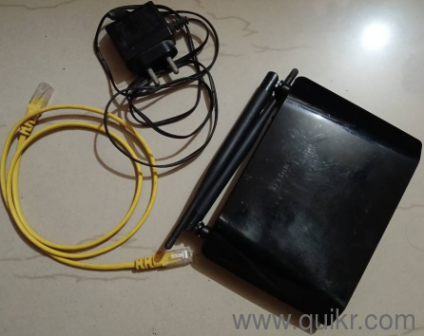 D-Link DIR-615 Wi-Fi Router with Power Adapter & LAN Cable