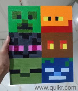 Minecraft Canvas Art 