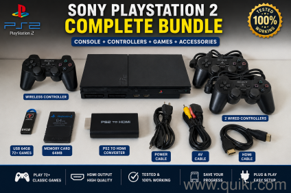 Sony PlayStation 2 (PS2) Complete Bundle | Ready to Play