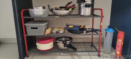 Khaitan Gas stove + kitchen racks