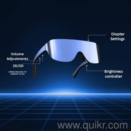 Luxid VueAR Glasses for Gaming with HDMI Connector | PC, PS5, Xbox