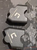 Angled Aluminum Handlebar Risers  Royal Enfield Interceptor 650