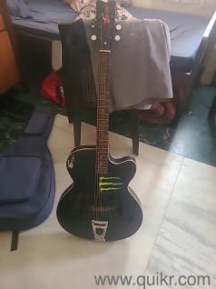 Acoustic guitar with cover 