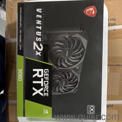 MSI GeForce RTX 3060 Ventus 2X 12GB GDDR6 OC Edition Graphics Card