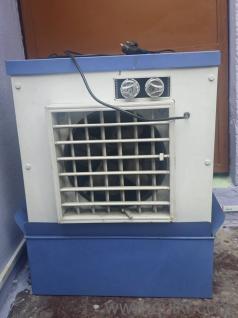 metal-body evaporative desert air cooler