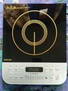 PHILIPS 2100 W Induction Cooktop Touch Panel Color: Black