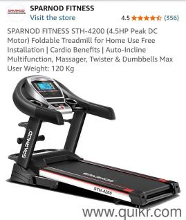 SPARNOD FITNESS STH-4200 (4.5HP Peak DC Motor)