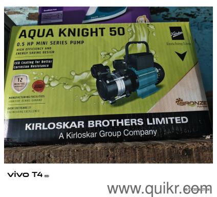 Brand new Kirloskar Aqua Knight 50, Selling because purchased by mistake. slightly negotiable.
