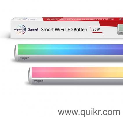 wipro Next Smart Wi-Fi LED Batten I 16 Million Colours