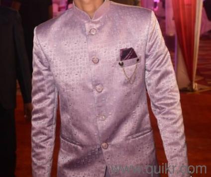 Light Pink Jodhpuri Suit for Men  Size 36 | Stylish & Elegant