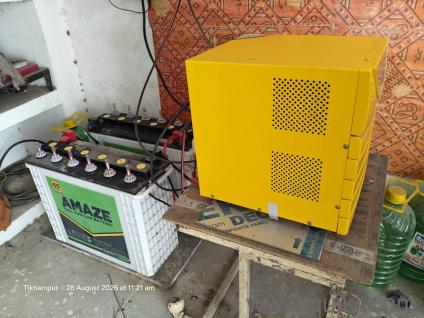 Utl gama 3350 with 2 Amaze battery 250Ah. used 2 years in good condition 