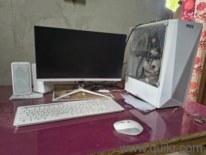 white set up PC with new condition 