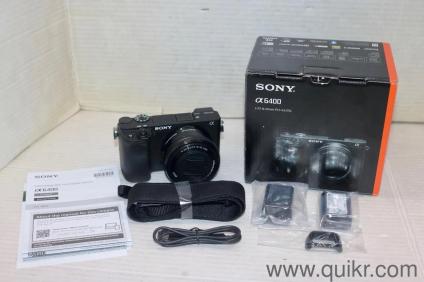 Sony Alpha A6400 24.2MP Mirrorless Digital Camera with E PZ 16-50mm f/3.5-5.6 WhatsApp 7641 924 560