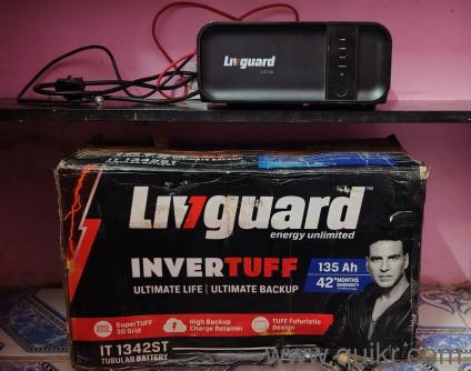 inverten 135ah light use 3 light 2 fan 5 hour bettary 