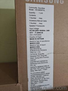 Samsung B650F soundbar under warranty for sale because I'm upgrading to 5.1