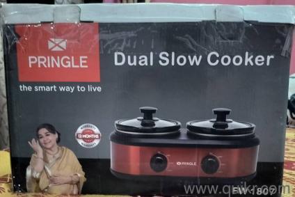 Pringle FW 1807 Dual Slow Cooker  2.5 L | 2 Ceramic Pots | 200W