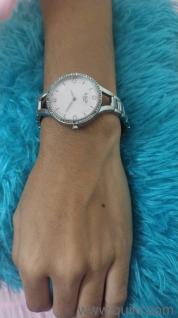 Titan women's mother of pearl watch 