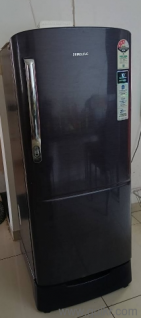A good condition refrigerator 
