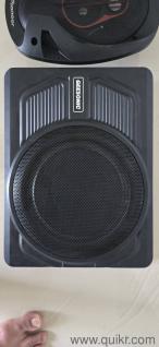 9 months used Car under seat sub woofer and speakers - Geesonic sub and pioneer speakers