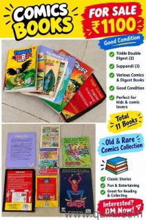  COMICS BOOKS COLLECTION FOR SALE 