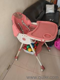 3-in-1 Multi-functional Baby High Chair, Normal Chair & Booster Seat with Adjustable Double Tray