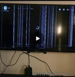 Sony 40-inch Smart LED TV  Display Issue  Good for Repair or Parts