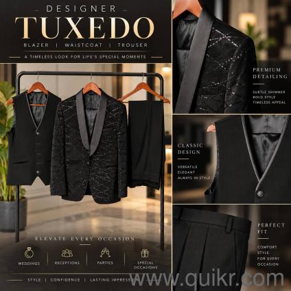 Premium Mens Occasion Wear Collection  Tuxedo, Sherwani, Indo-Western & Blazers
