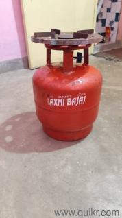 4kg LPG gas cylinder with Top stove - Perfect working condition, whatsapp - 8480091164