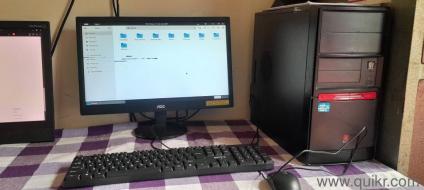 Desktop Pc i3 4th Gen 8Gb Ram ( 128 SSD ) 16 inch  Moniter,  Keyboard, Mouse, Cpu 