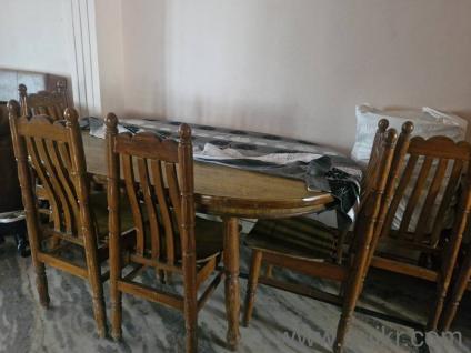 I want to sell my dining table with 6 chairs if any one need message me