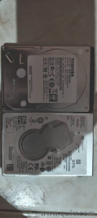Portable laptop 1tb hdd and 500gb 
