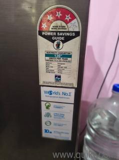 1 year old haier fridge 195 liter