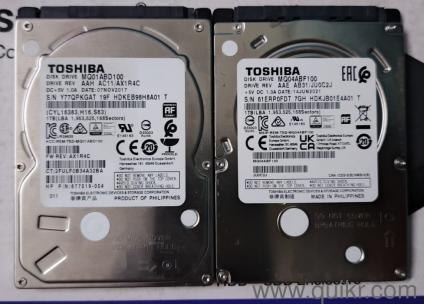 Toshiba 1TB HDD 9.5mm + 7mm | SATA | Tested