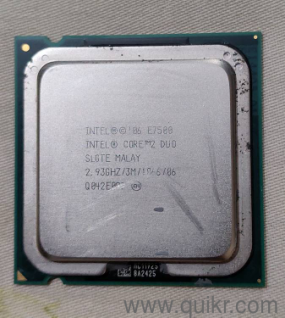 Intel Core 2 Duo E7500 Processor 