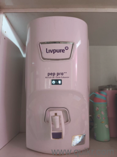livpure pep pro++ water purifier 3.5 yrs.. no immediate filter replacement needed 