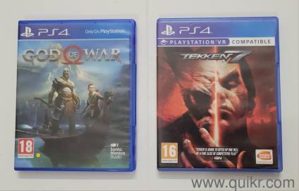 PS4 God of War + Tekken 7 Original Discs | Excellent Condition | Combo Deal