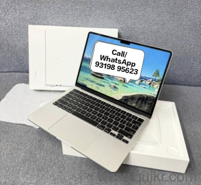 Call/WhatsApp 93198 95623 Apple Macbook Air M2 Chip (16GB RAM/512GB SSD) With Bill Box & Apple Warranty