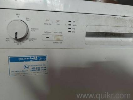 dish washer voltas 14 place working 